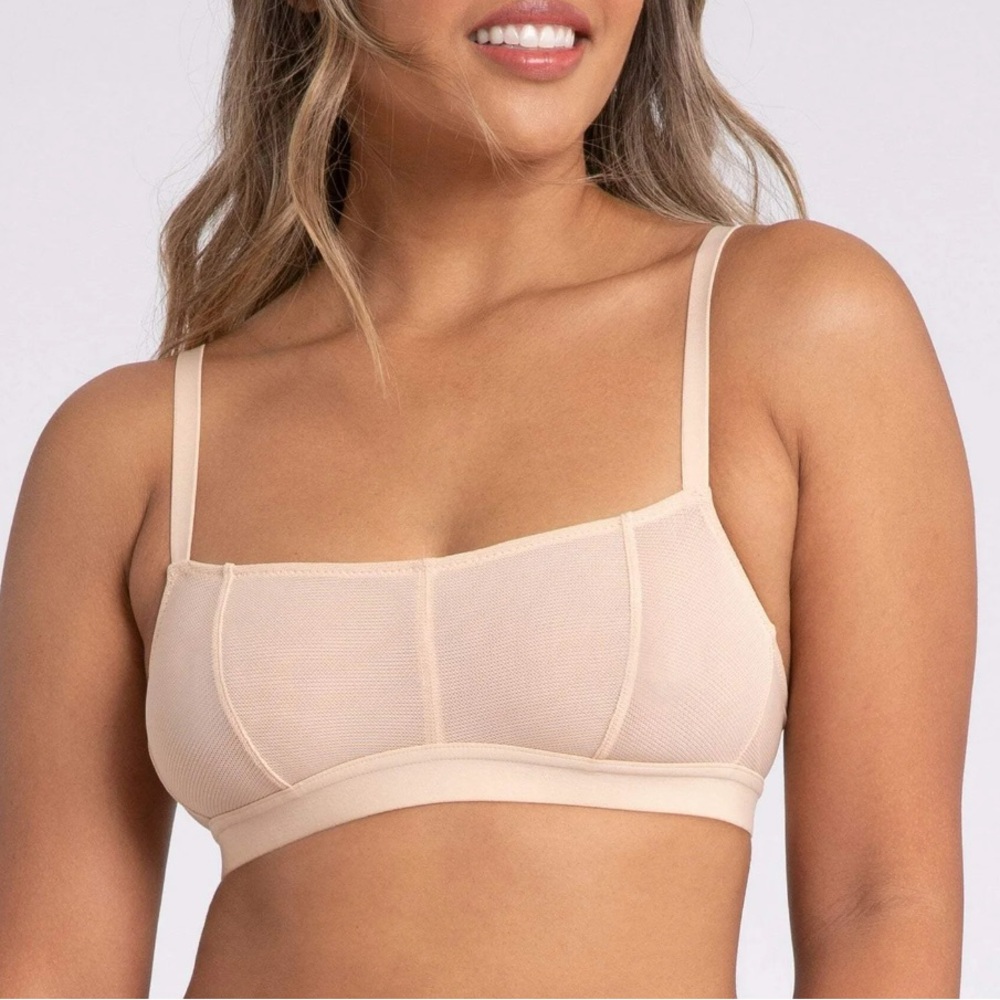 Lively - All. You. Lively Mesh Straight Up Bralette Size Medium